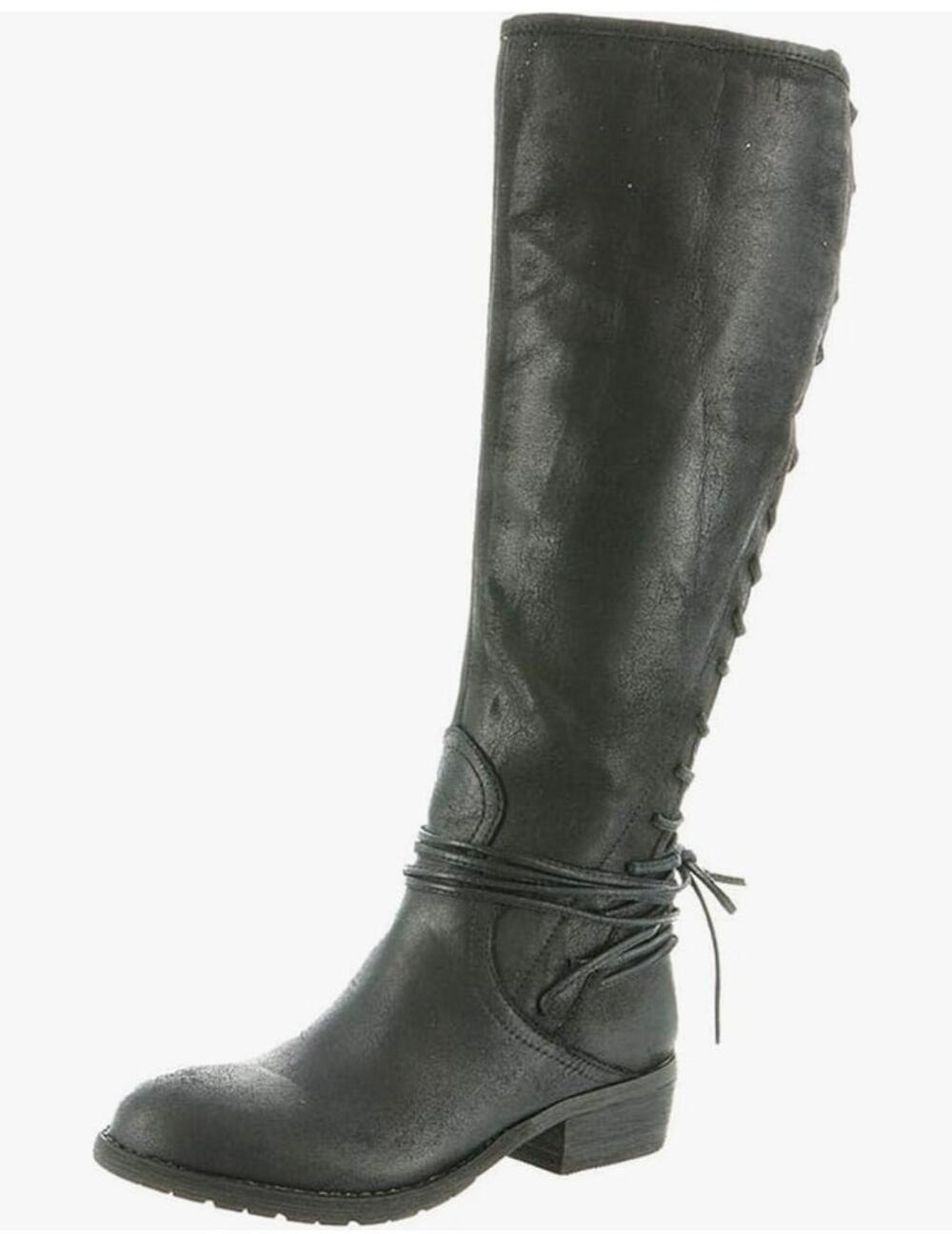 VERY VOLATILE Women's NEW Black Marcelina Lace Up Knee High Riding Boots |Size 7